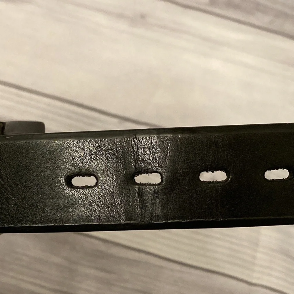 Boy’s black/brown faux leather reversible belt